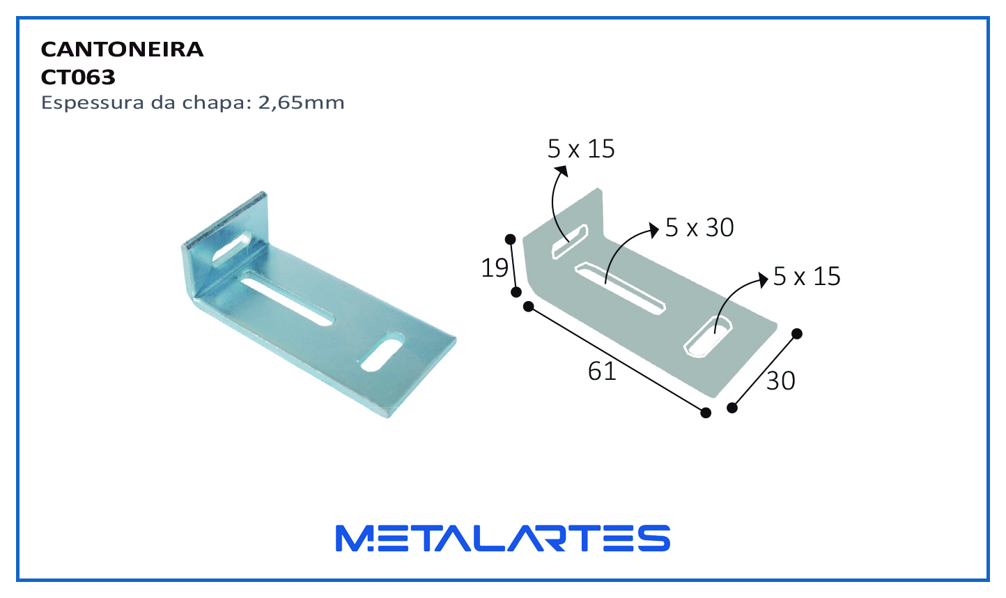 CANTONEIRA CT063 L LINEA